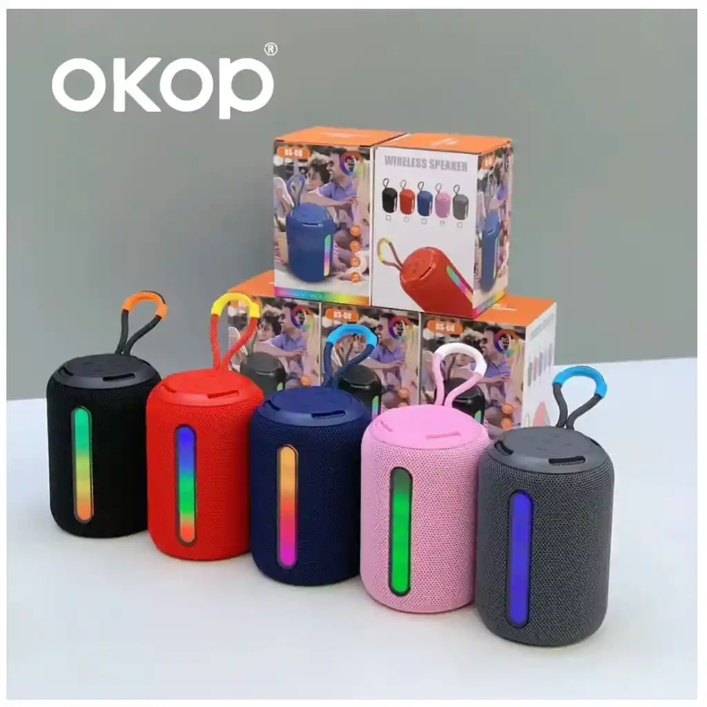 Parlante Speaker Inalambrico Altavoz Bluetooth Okop Kp-599