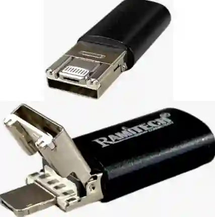 Lector De Tarjetas 2 En 1 Usb 3.0 Tipo C + Lightning Con Indicador Led Y Alta Velocidad