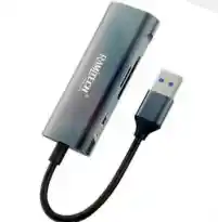 Adaptador Usb 3.1 De 4 Puertos Con Luz Indicadora Y Protección Contra Sobrecarga