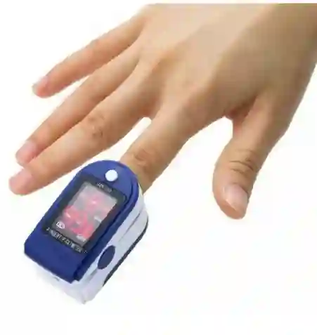Oximetro De Pulso Digital Monitor Saturación De Oxigeno Dedo