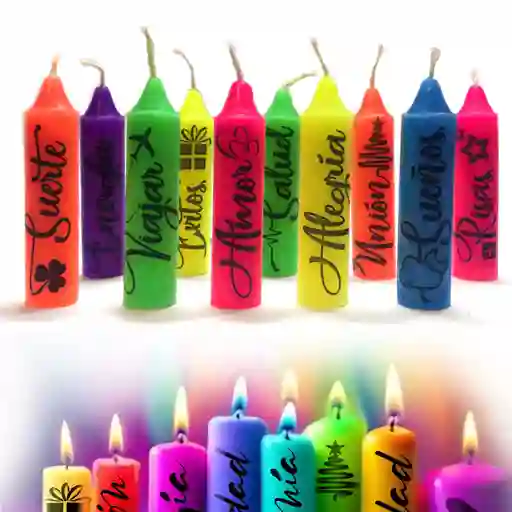 Paqx10 Velitas Popochas Deseos Navidad 7 Diciembre