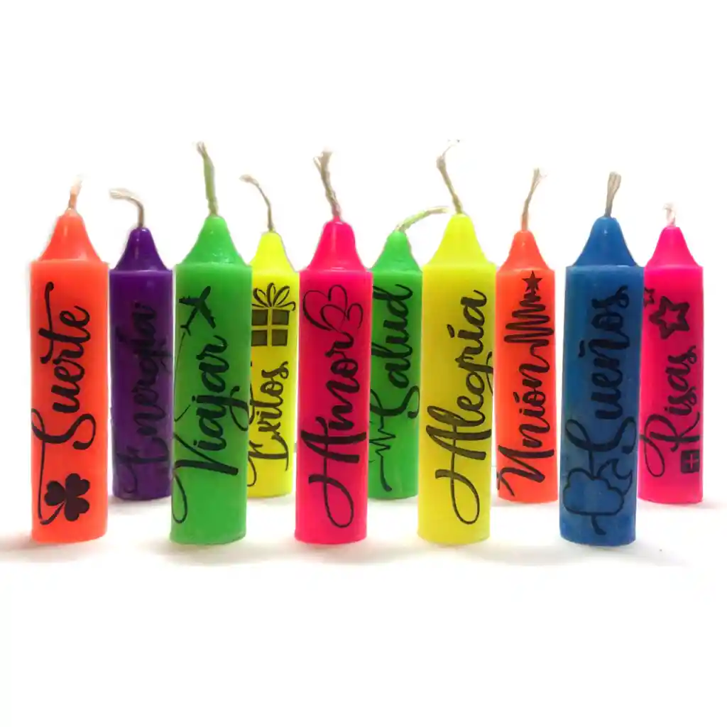 Paqx10 Velitas Popochas Deseos Navidad 7 Diciembre