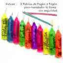 Paqx10 Velitas Popochas Deseos Navidad 7 Diciembre