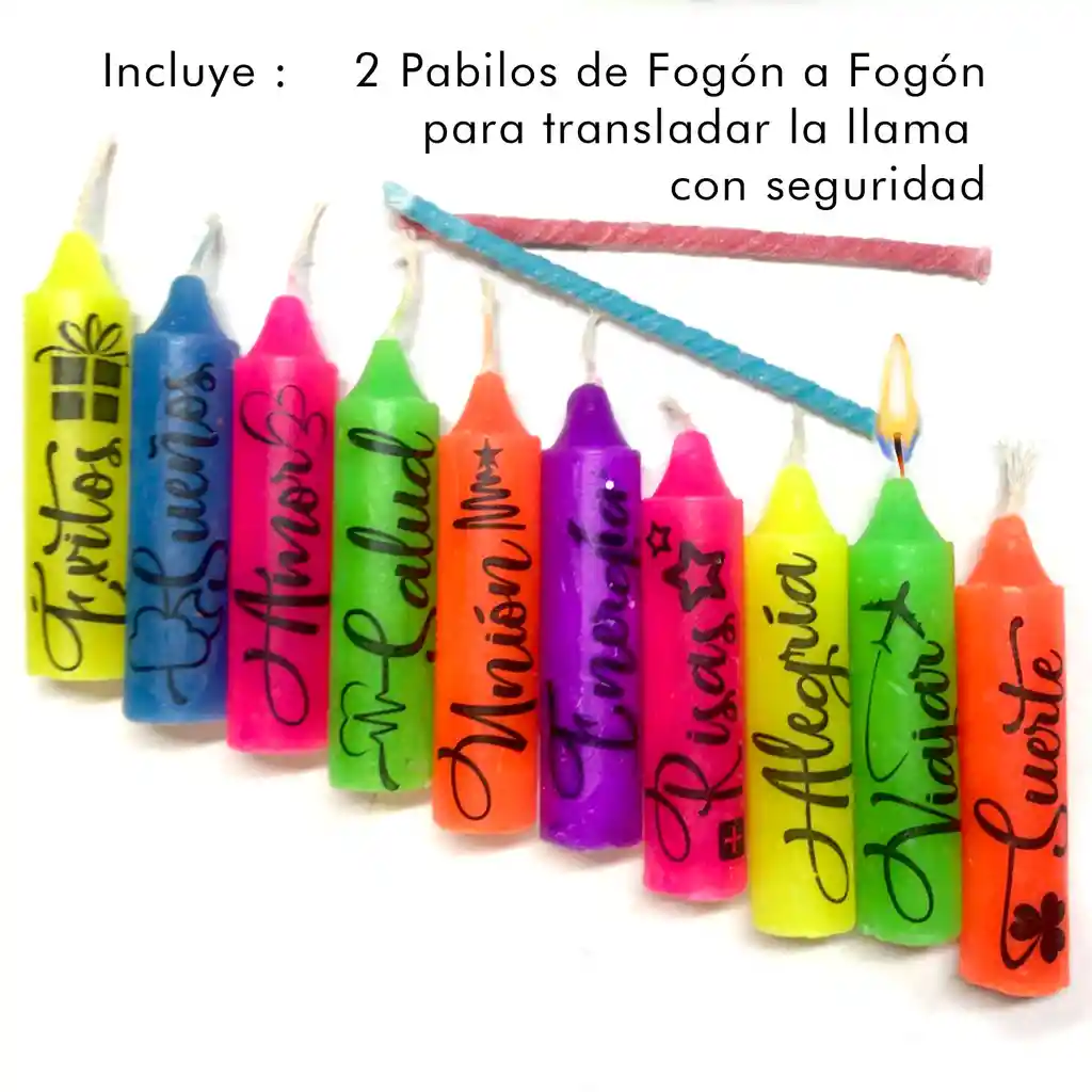 Paqx10 Velitas Popochas Deseos Navidad 7 Diciembre