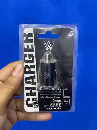 Cargador De Carro Usb | 3.1a | 2 Puertos | Wireless | Adaptador Carro