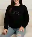 Buzo Tipo Hoodie Con Detalle De Latido De Corazon Atemporal