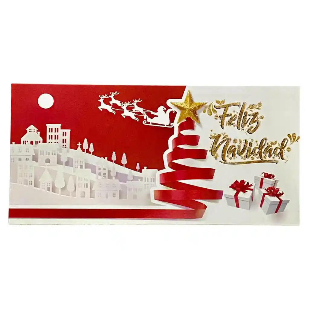 Lluvia De Sobres Navidad Diseños Surtidos X 2 Unidades Lukis