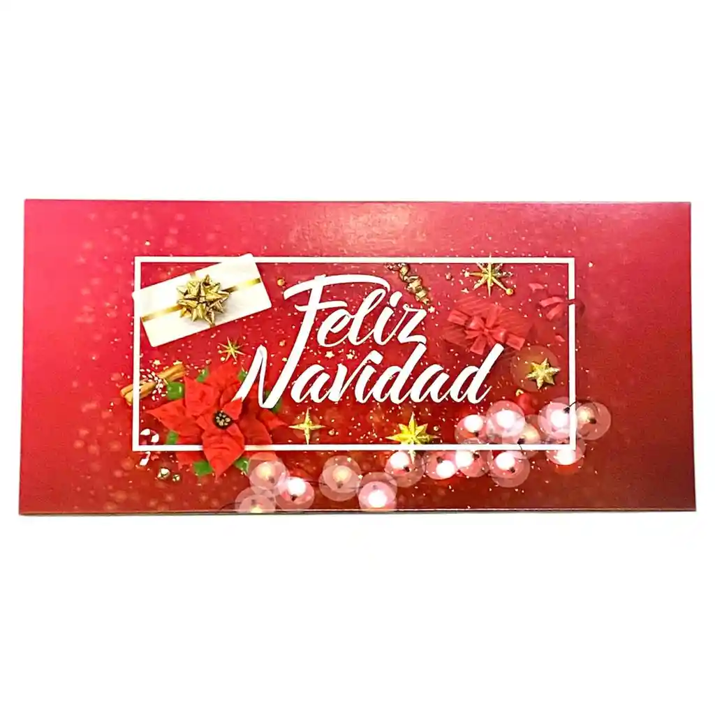 Lluvia De Sobres Navidad Diseños Surtidos X 2 Unidades Lukis