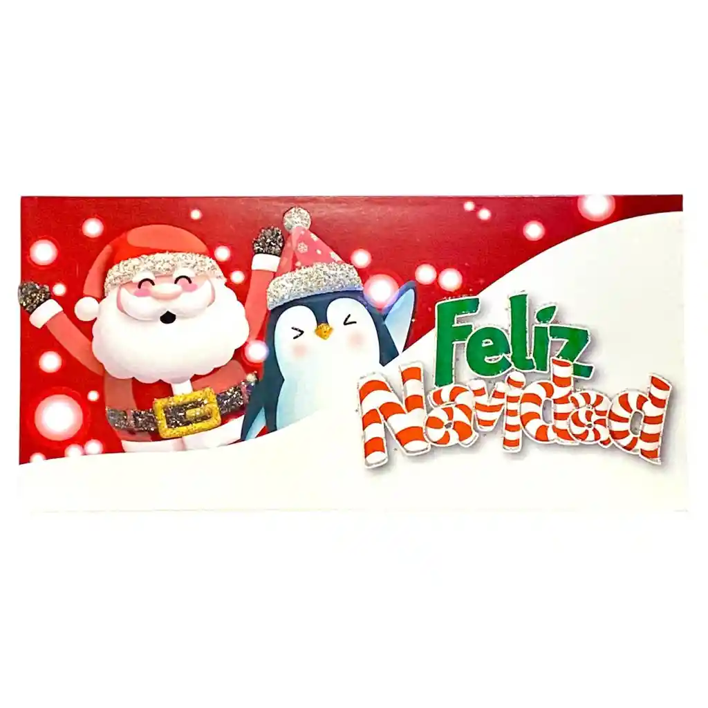 Lluvia De Sobres Navidad Diseños Surtidos X 2 Unidades Lukis