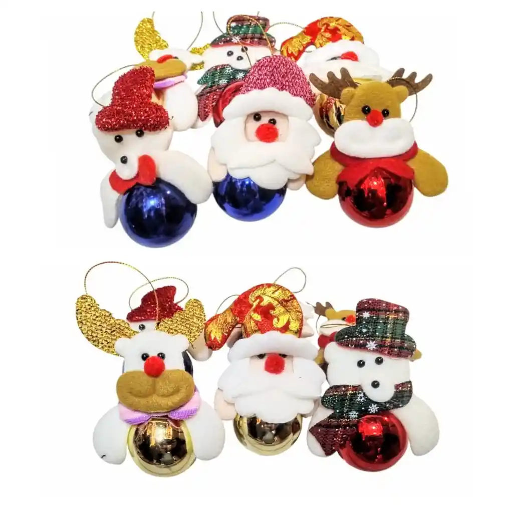 Muñecos De Navidad Adornos Arbol