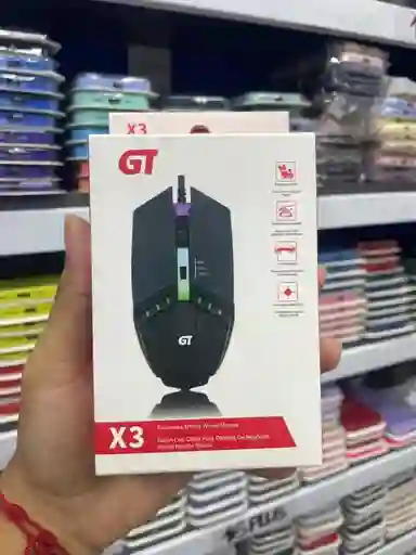 Mouse Optico Alambrico Gt | Compatible Pc Y Mac | Usb 2.0 | 1000 Dpi