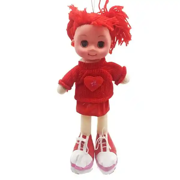 Muñeca De Trapo Con Luz Y Sonido, Varios Colores, En Bolsa