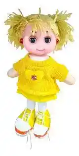 Muñeca De Trapo Con Luz Y Sonido, Varios Colores, En Bolsa