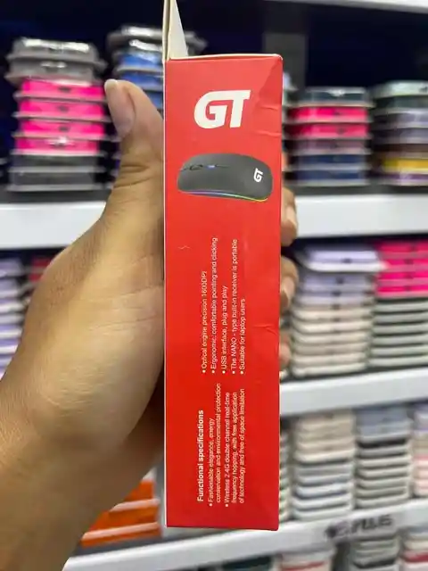 Mouse Optico Inalambrico Gt | 1600 Dpi | Bluetooth