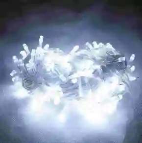 Luces Navideñas 300 Led Color Amarillo En Cable Conectables