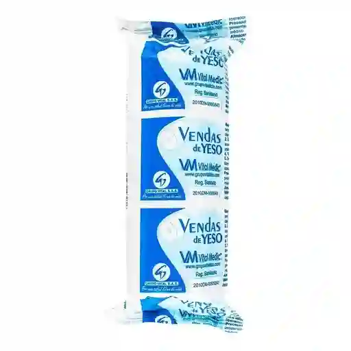 Vendas De Yeso 8"x5 Yardas Vitalmedic