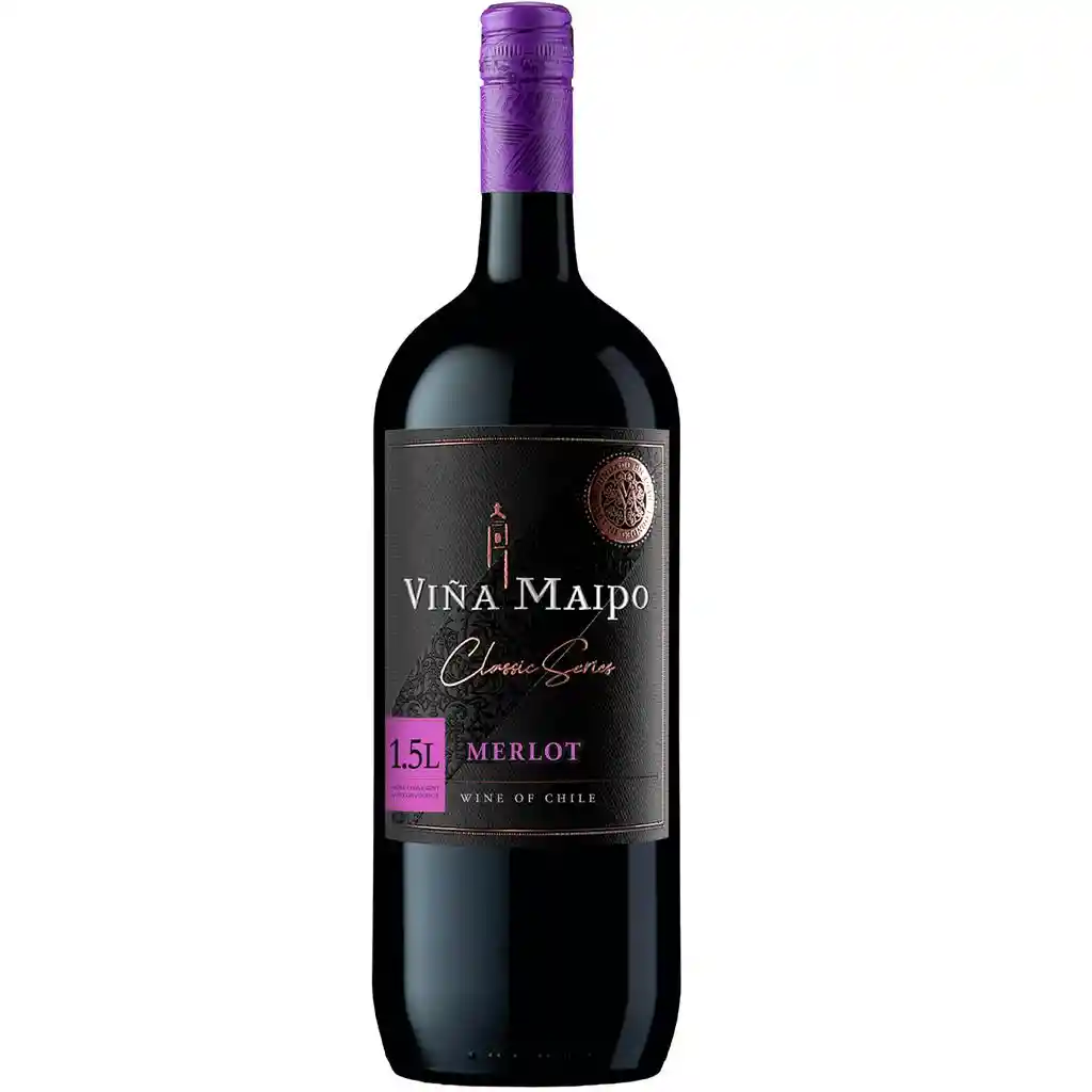Viña Maipo Vino Tinto Merlot 1.5 L