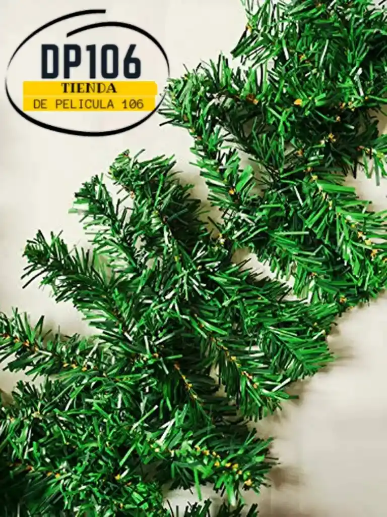 Guirnalda Gruesa Alambrada De Pino Verde Artificial X 240 Cm