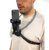 Soporte De Pecho Para Cámaras Y Celulares