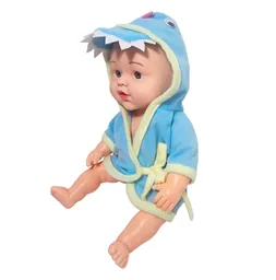 Muñeco Bebe Bata De Baño + Accesorios Juguete Niñas