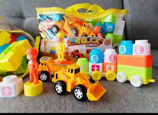 Armatodo Juguete 50 Fichas Grandes Para Niñas Y Niñas Didáctico