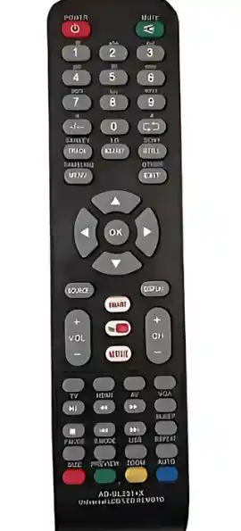 Control Remoto Para Televisor Y Smart Tv Universal