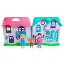 Casa De Muñeca Con Muebles Personajes Extra Grande Juguete