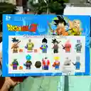 Set Anime Dragón Ball Z X12 Figuras Tipo Lego 5 Cms