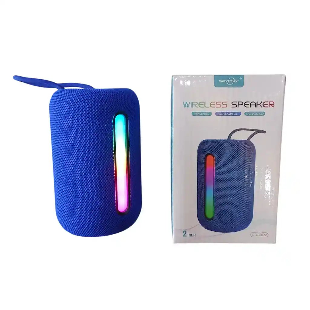 Parlante Inalambrico Color Azul Greatnice Wireless Speaker