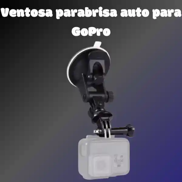 Ventosa Parabrisa De Vehículo Para Gopro