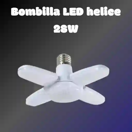 Bombilla Led Con Forma De Ventilador