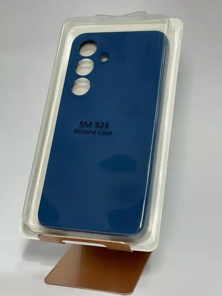 Silicon Case Samsung Galaxy S25 Azul