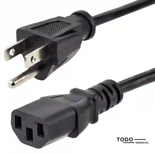Cable De Poder 1m Alimentación Pc