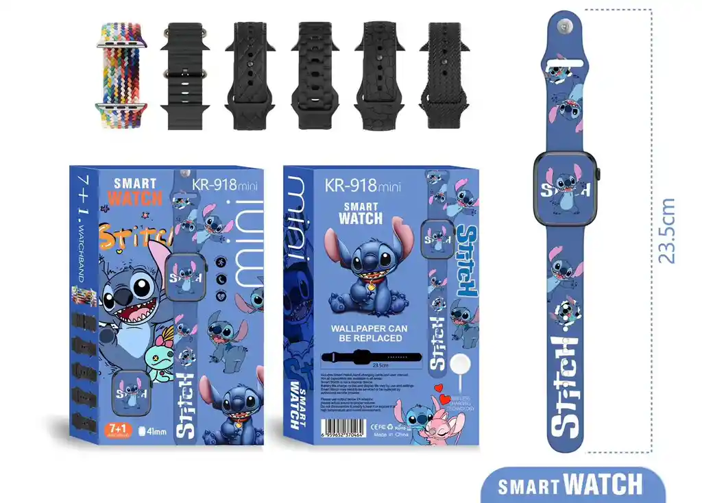 Reloj Smartwatch Inteligente Animado Para Niños