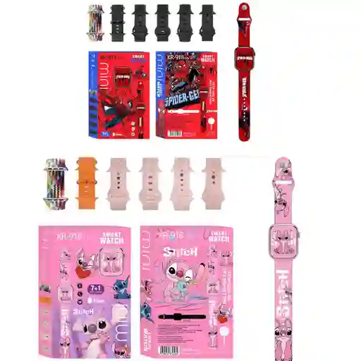 Reloj Smartwatch Inteligente Animado Para Niños