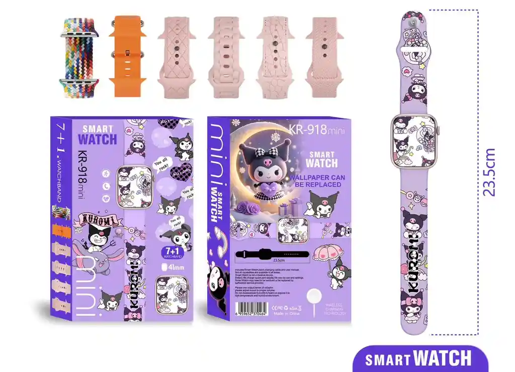 Reloj Smartwatch Inteligente Animado Para Niños