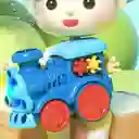 Juguete 4 En 1 Burbujas Andadera Luces Niños