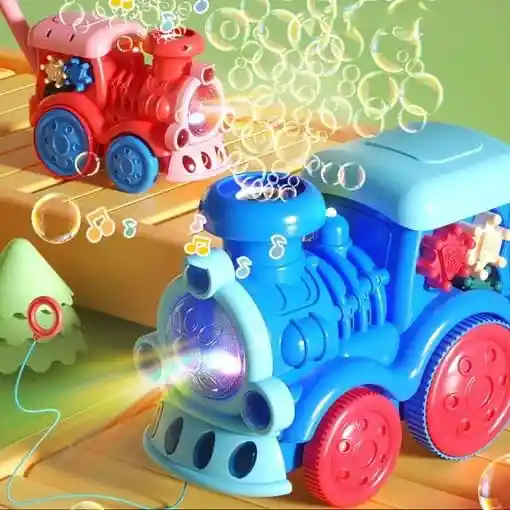 Juguete 4 En 1 Burbujas Andadera Luces Niños