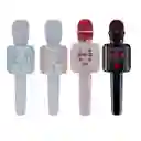 Micrófono Karaoke Portátil Bluetooth Para Música 858