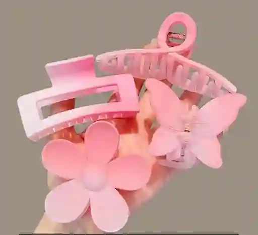 Kit Ganchos Para El Pelo X8