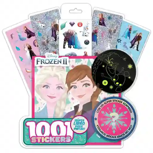 Libro 1001 Stickers Frozen Ii Disney Disney