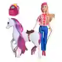 Muñeca Jinete Con Caballo Juguete Niñas