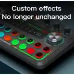 Tarjeta De Sonido Portátil Con Batería Recargable Y Alta Fidelidad 20hz–20khz