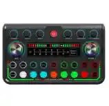 Tarjeta De Sonido Portátil Con Batería Recargable Y Alta Fidelidad 20hz–20khz