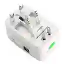 Adaptador Universal De Viaje Plug 931 – Carga Rápida Y Segura
