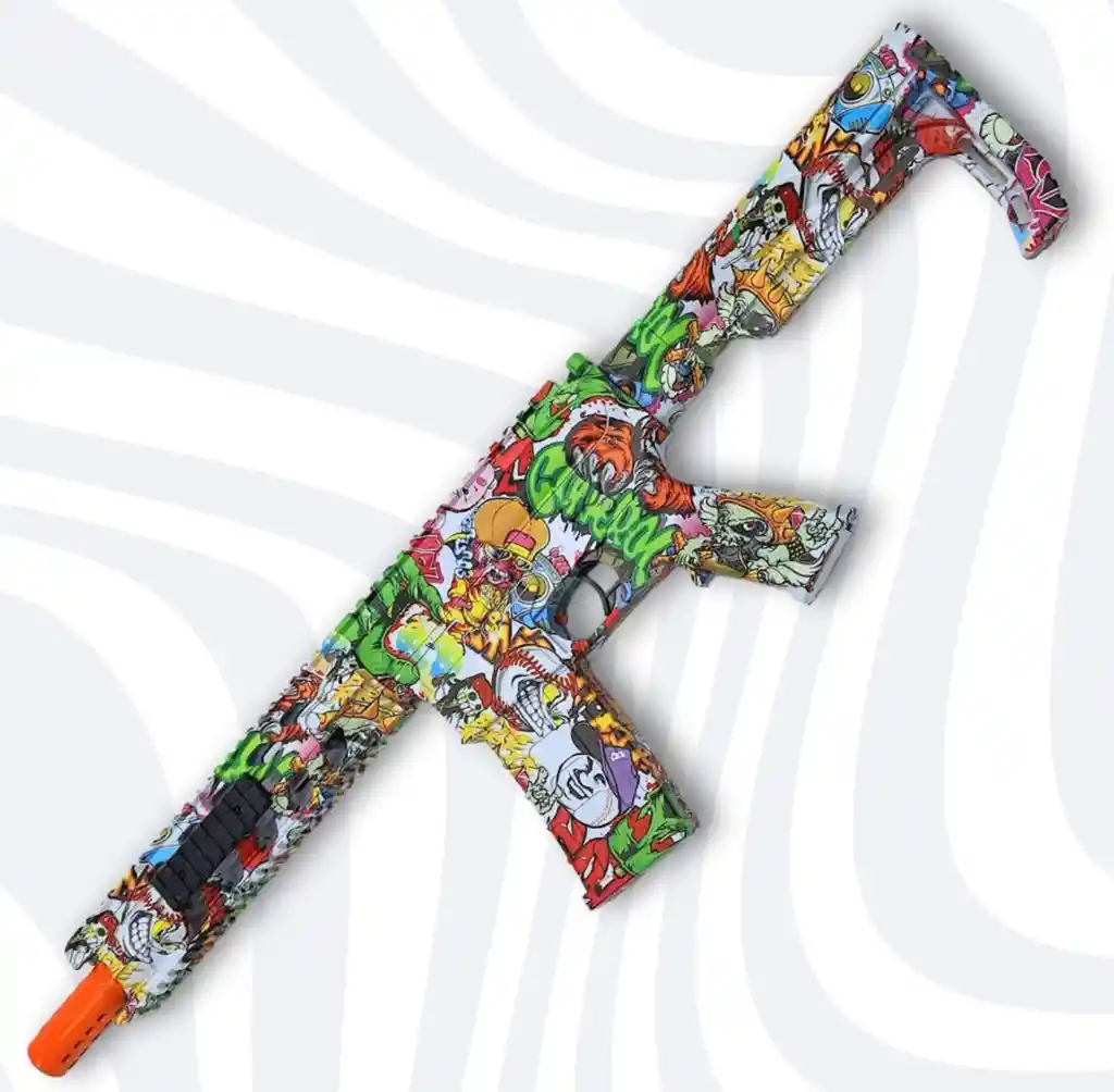 Fusil Lanzador Juguete Recargable Bolitas De Hidrogel M4 Viper