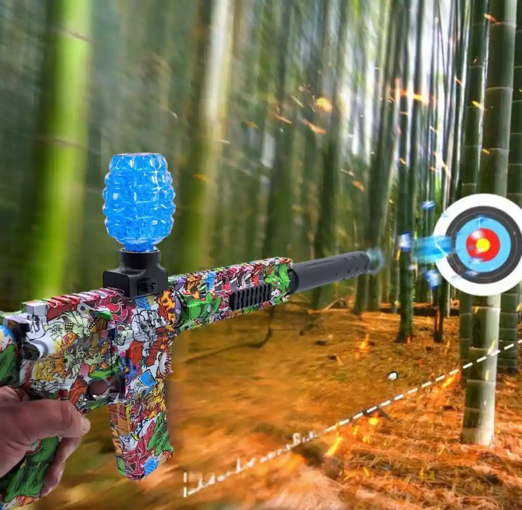 Fusil Lanzador Juguete Recargable Bolitas De Hidrogel M4 Viper