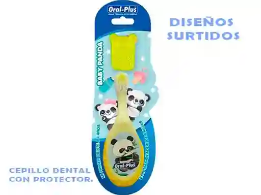 Cepillo Dental Baby Panda+protector