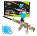 Fusil Lanzador Orvis Hidrogel Ak 47 Juguete Niños Automático Recargable