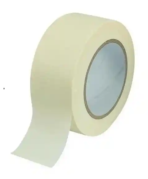 Cinta De Enmascarar 48mm X 20 Metros Marfil